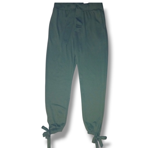 NWT Fashion Nova Rest & Play Olive Green Pants, Size Medium - Picture 4 of 6